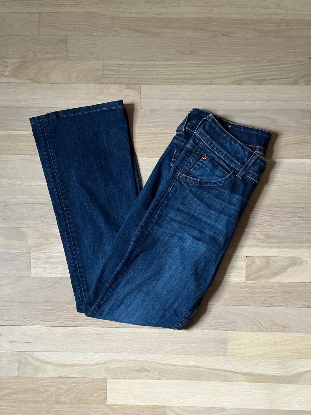 Hudson Jeans Dark Blue Women's Straight-Leg Jeans